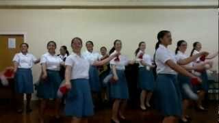 St Josephs Maori Girls Choir  impromptu kapahaka  Sponsors Supper  Anniversary Concert [upl. by Slifka]