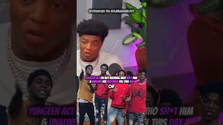 Yungeen Ace On Not Knowing Who 💥 Him amp Unalived 3 Of His Brothers😳 yungeenace jacksonville [upl. by Matt]