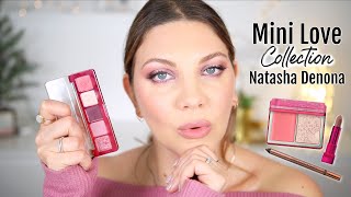 NOUVEAUTÉS NATASHA DENONA  MINI LOVE PALETTE LOVE CHEEK DUO CRAYONS LÈVRES Tuto Swatch revue [upl. by Franky961]