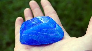 How To Make Beautiful Blue Crystal  Amazing Science Experiments with Home Science [upl. by Sells]