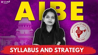 AIBE 2023 Syllabus and Strategy  All India Bar Exam  AIBE 18 [upl. by Caitrin]