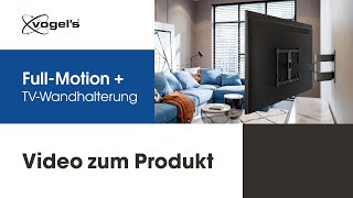 Die FullMotion TVWandhalterung für Fernseher wie OLED QLEDTVs  ELITE FullMotion  Vogels [upl. by Treblihp]