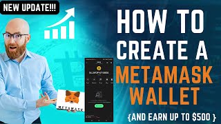 HOW TO CREATE A METAMASK WALLET [upl. by Eisen]