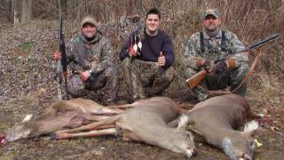 Pennsylvania Flintlock Muzzleloader  Long Bow Deer Hunting 2010 [upl. by Assenar]