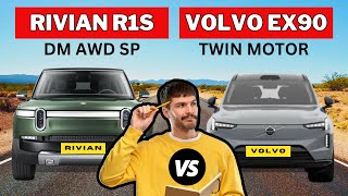 Rivian R1S vs Volvo EX90 2024  Which is better [upl. by Deva]