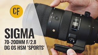 Sigma 70200mm f28 DG OS HSM Sports lens review [upl. by Norita]