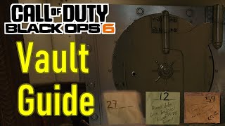 Black Ops 6 vault code location guide zombies vault guide [upl. by Anilac83]