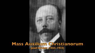 Auxilium Christianorum Mass by Josef Gruber [upl. by Whatley]