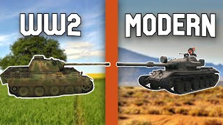 WW2 Panther Tank VS Olifant Mk1  WW2 vs Modern Day  Graviteam Tactics Mius Front [upl. by Tnafni]