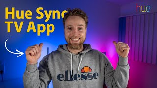 Im Test Philips Hue Sync TV App ausprobiert  Beispielvideos  Ist die 130€ App das Geld wert [upl. by Ayvid]