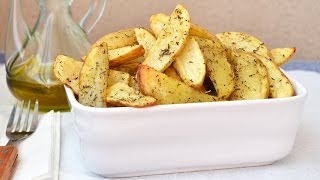 Patatas al Horno con Hierbas Provenzales  Recetas rápidas y económicas [upl. by Zweig895]