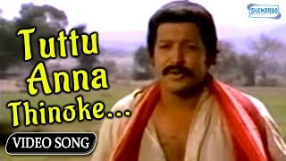 Tuttu Anna Thinoke  Jimmi Gallu  Vishnuvardhan kannada old songs [upl. by Lunsford]