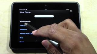 Kindle Fire HD  Instruction Manual How to Get to It​​​  H2TechVideos​​​ [upl. by Town]