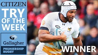 Carr Finishes Flowing Wasps Move  Citizen Try Of The Week  Round 4 WINNER [upl. by Nanni]