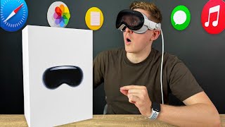 Apple Vision Pro Unboxing and First Impressions [upl. by Eugine]