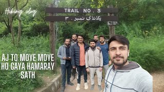 Hiking Vlog Trail 3  Hiking Adventures with Friends  Margalla Hills Islamabad [upl. by Lois964]