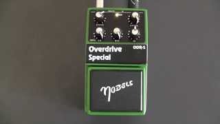 Nobels ODRS Overdrive Special  Vintage Guitar Effect Pedal  Sound Demo [upl. by Werdn]