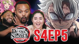 Poor Tanjiro Demon Slayer Season 4 Episode 5 Reaction [upl. by Milka]