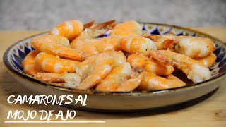 Como hacer camarones al mojo de ajo [upl. by Daisey]