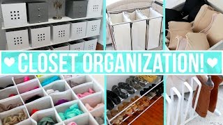 Closet Organization Ideas [upl. by Ranitta927]