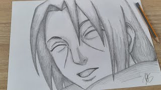 COMO DESENHAR o ITACHI UCHIHA [upl. by Orland]