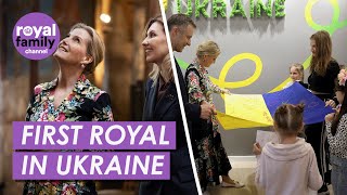 Duchess of Edinburgh Becomes First Royal to Visit Ukraine Since War [upl. by Anairam199]