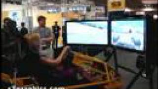 3 Screen Racing Game at GDC [upl. by Fonda]