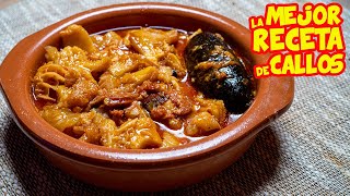 La MEJOR receta de CALLOS a la MADRILEÑA del MUNDO [upl. by Clava485]