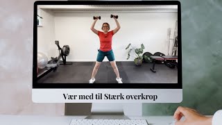 30 min Stærk overkrop med Tine fredag den 410 kl 08300900 LIVE [upl. by Chamberlin]