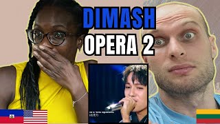 Dimash  Opera 2 Reaction  FIRST TIME HEARING [upl. by Reo74]