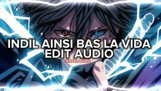 indila ainsi bas la vida edit audio [upl. by Valora]