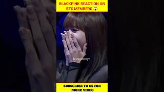 Blackpink Reaction on BTS Member 😱 trending shorts viralvideo youtubeshorts trending shorts [upl. by Aralk]