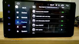 Andriod car radio canbus settings [upl. by Zerline116]