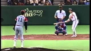 1992 野茂英雄Hideo Nomo 8 日米野球 [upl. by Valente104]