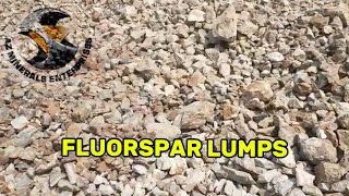 Fluorspar Lumps  AZ MINERALS ENTERPRISES exporter minerals mines [upl. by Bozovich547]