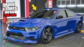 BRAVADO BUFFALO HELLFIRE Dodge Charger Hellcat Redeye  GTA 5 Vehicle Customization [upl. by Nawor]