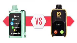 WHICH SMART VAPE IS BETTER SWYPE VS POSH PRO MAX VAPE REVIEW [upl. by Llerroj]