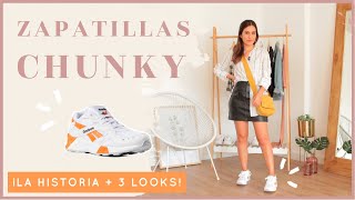 3 formas fáciles para llevar las Chunky Sneakers 🌟😨 [upl. by Orferd]