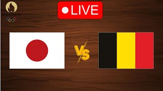 🔴 Live Japan vs Belgium  Olympic Games Women 2024  Live Play By Play Scoreboard [upl. by Irwinn263]