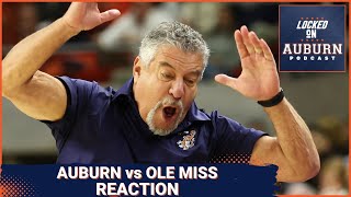 REACTION Auburn basketball destroys Ole Miss [upl. by Lanny]