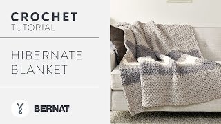 Hibernate Blanket Crochet Tutorial [upl. by Ul]