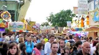 Herne Cranger Kirmes das größte Volksfest NordrheinWestfalens mit Millionen Besucher Sa 482012 [upl. by Silyhp]