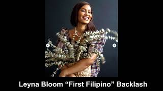 Leyna Bloom Faces Backlash Over “First Filipino” L’Oreal Paris Runway Claim [upl. by Weinert]