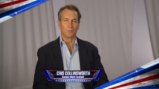 Cris Collinsworth extends a special message for the US Military [upl. by Flyn]