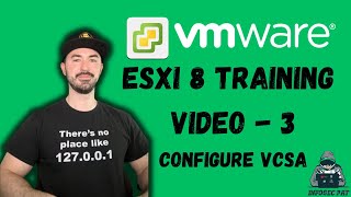 How to Deploy and Configure VMWare VCSA 8 Step by Step  VCP8DCV 2023  2024  Video 3 [upl. by Sigsmond]