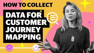 Data for Customer Journey Mapping  How to Create CJM [upl. by Gnourt]