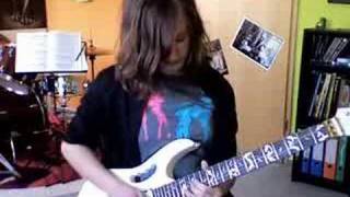 Yasi Hofer playing Building The Church by Steve Vai [upl. by Deny173]