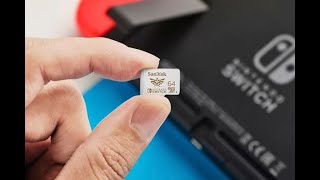 Ajouter Micro SD sur nintendo switch pour augmenter la mémoire [upl. by Tebazile]