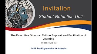 2023 PreRegistration Orientation [upl. by Eylrac255]