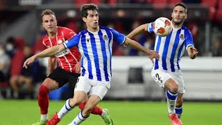 Real Sociedad 30 PSV  Europa League  All goals and highlights  09122021 [upl. by Repmek]